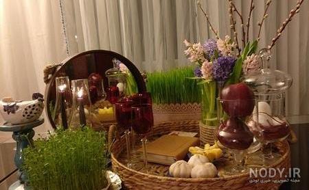 عکس سفره هفت سین لاکچری ۱۴۰۰