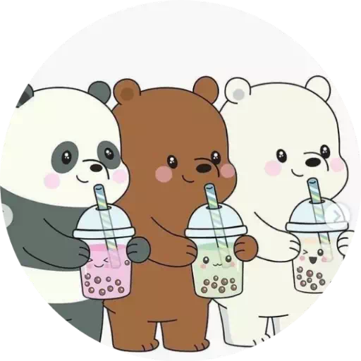 عکس سه خرس کله پوک برای پس زمینه