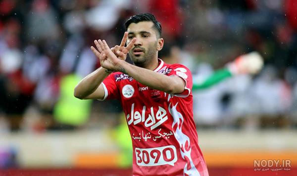 عکس محسن مسلمان در پرسپولیس عکس محسن مسلمان در پرسپولیس