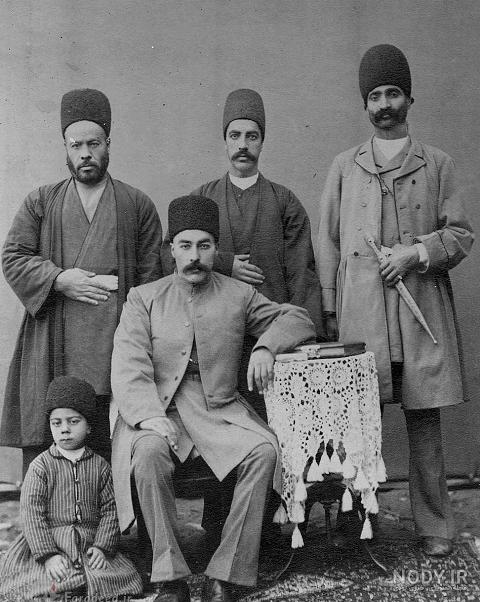 عکس مردان قاجار