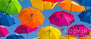 عکس چتر و باران عاشقانه