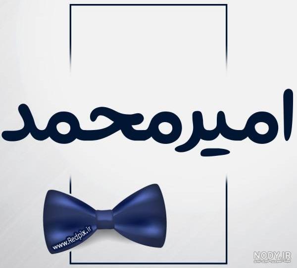 فونت اسم امیرمحمد به انگلیسی