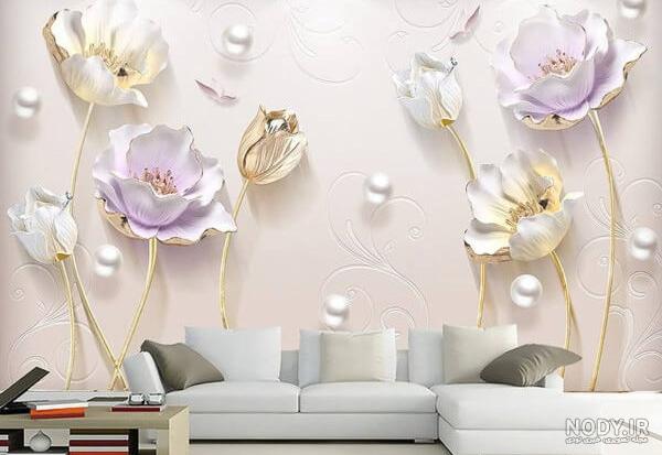 قیمت نصب کاغذ دیواری سه بعدی
