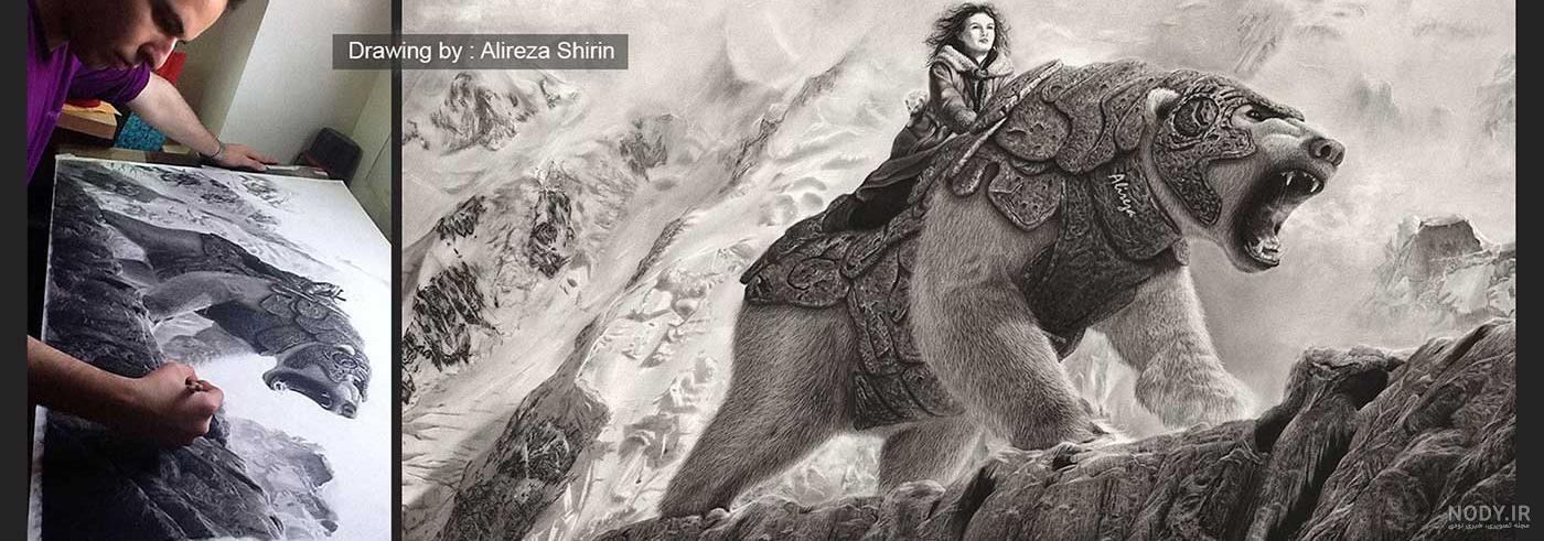 نقاشی سیاه قلم دخترانه نقاشی سیاه قلم دخترانه