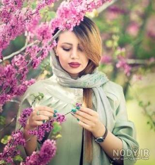 عکس دختر بهاری جدید