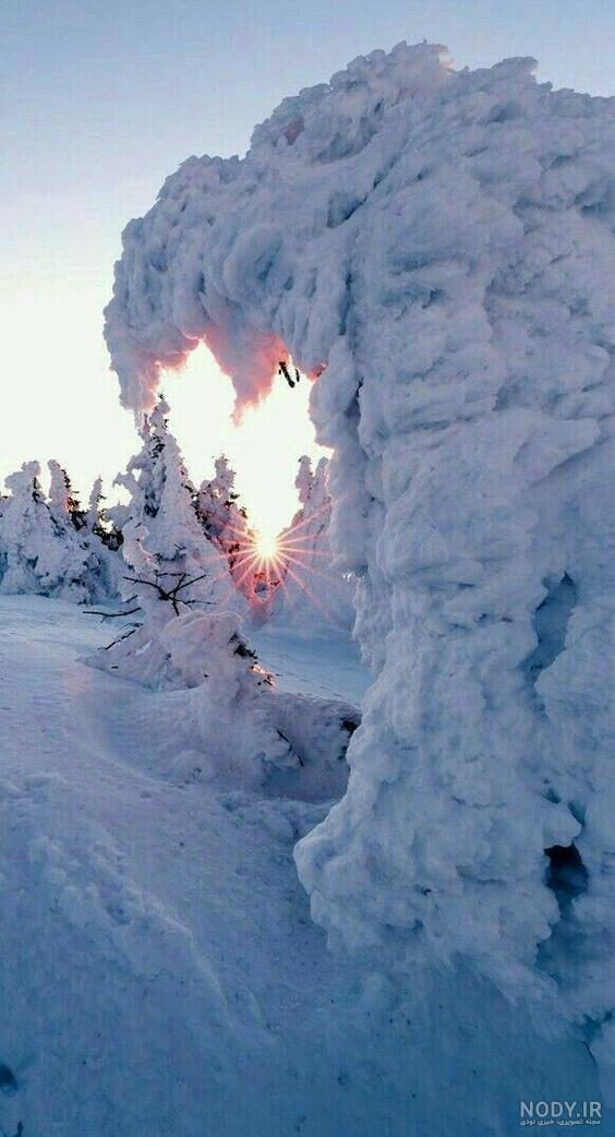 پروفایل زمستانی غمگین بدون متن