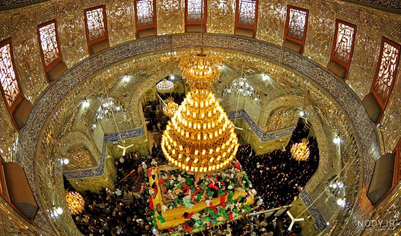 داخل ضریح حضرت عباس