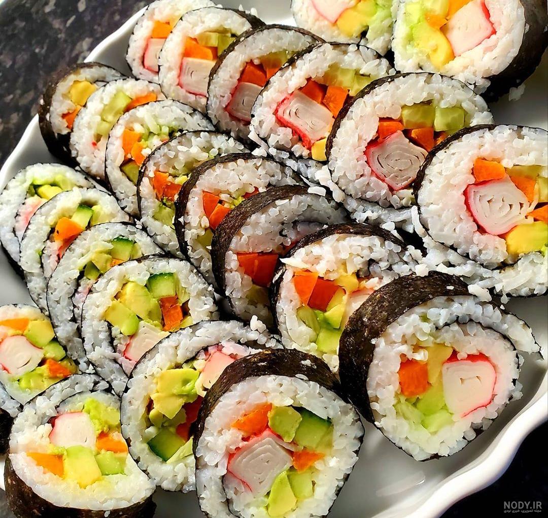 دانلود عکس غذای سوشی