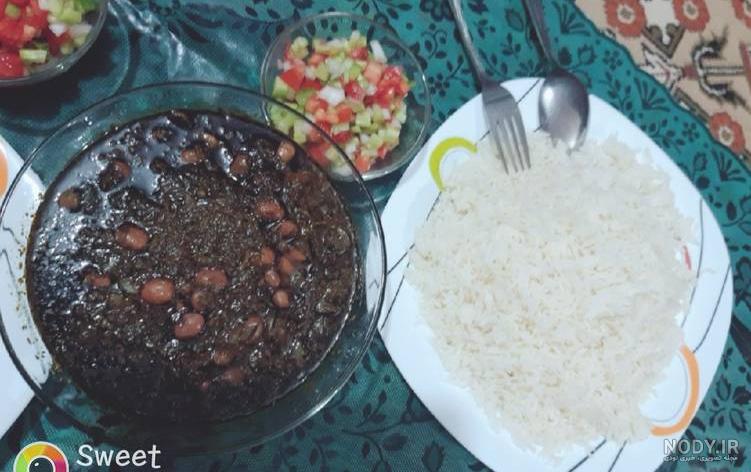 دانلود عکس قورمه سبزی با برنج دانلود عکس قورمه سبزی با برنج
