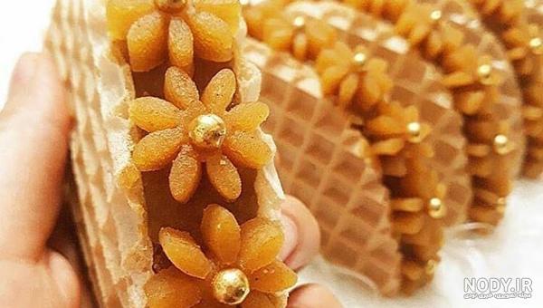 طرز تهیه حلوا داخل قیف طرز تهیه حلوا داخل قیف