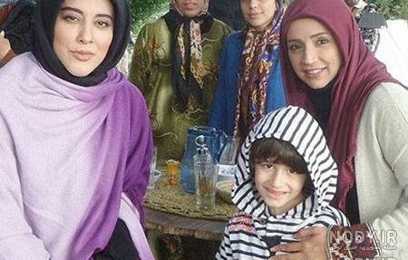 عکس الهه در سریال هشت و نیم دقیقه