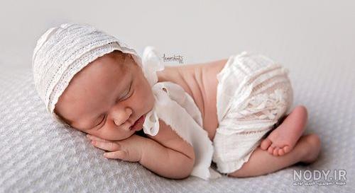 عکس دختر بچه زیبا نوزاد