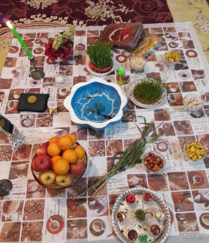 عکس سفره هفت سین فانتزی