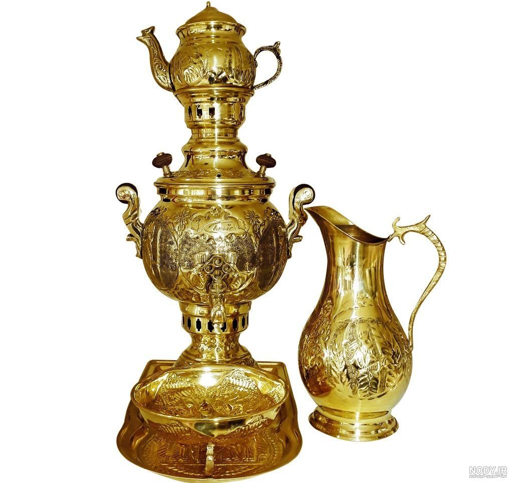 عکس سماور برنجی عکس سماور برنجی