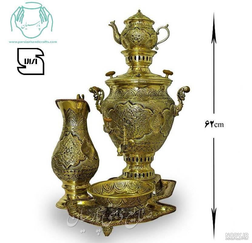 عکس سماور برنجی قدیمی عکس سماور برنجی قدیمی