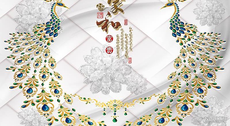عکس طاووس زیبا برای پروفایل