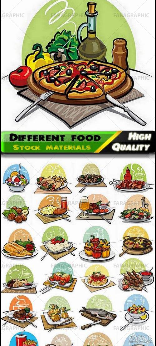 عکس غذا گرافیکی عکس غذا گرافیکی