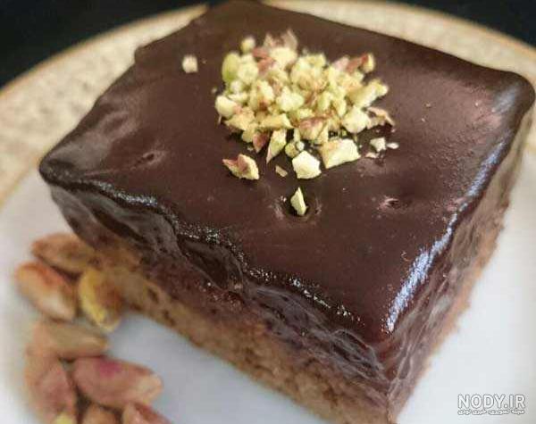 عکس کیک با چای