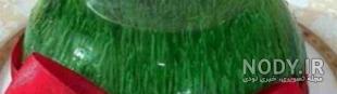 فیلم آموزش ژله سبزه