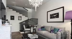 کاغذ دیواری برای خانه های کم نور