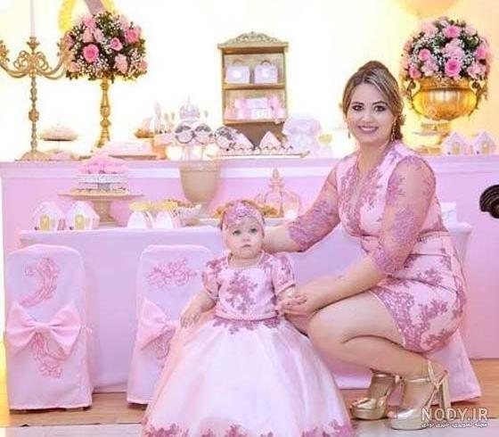 مدل لباس تولد دخترانه جوان