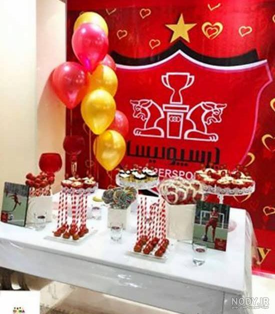عکس دخترونه پرسپولیسی خفن