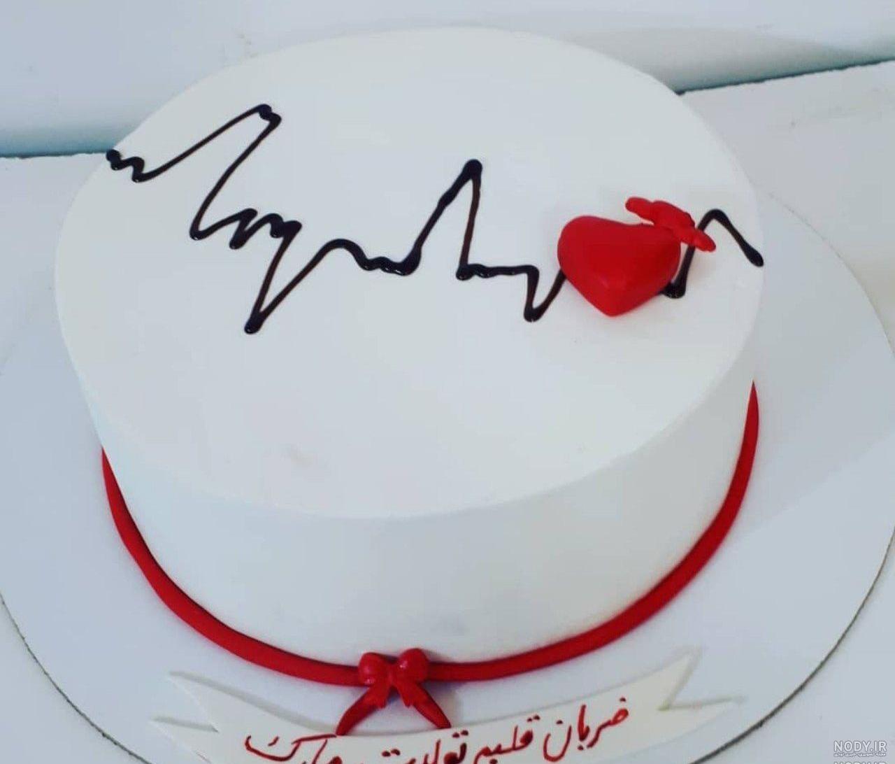 کیک تولد دونفره عاشقانه