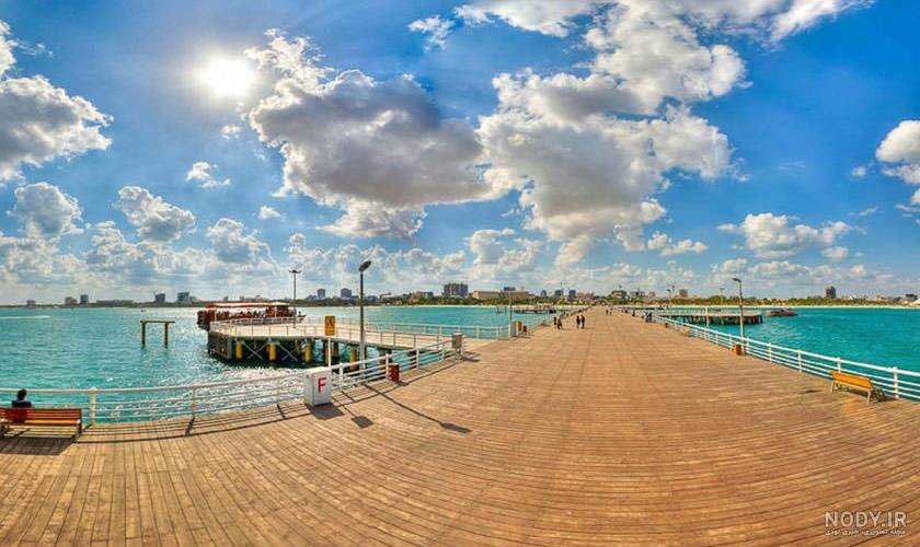 عکس خفن عکس جزیره کیش از بالا