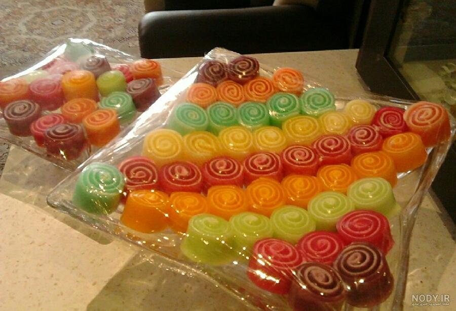 انواع ژله ساده بدون قالب