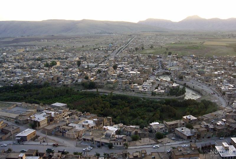 سرپل ذهاب روی نقشه ایران