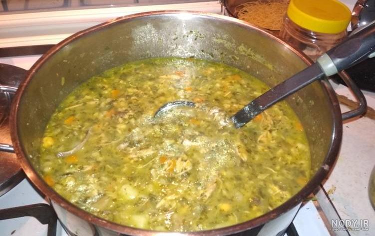 طرز تهیه سوپ جو پرک برای سرماخوردگی