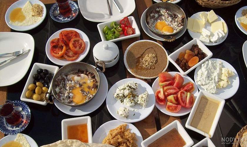 طرز تهیه صبحانه آمریکایی طرز تهیه صبحانه آمریکایی