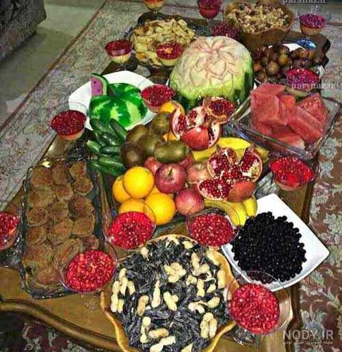 عکس سفره شب یلدا فیک عکس سفره شب یلدا فیک