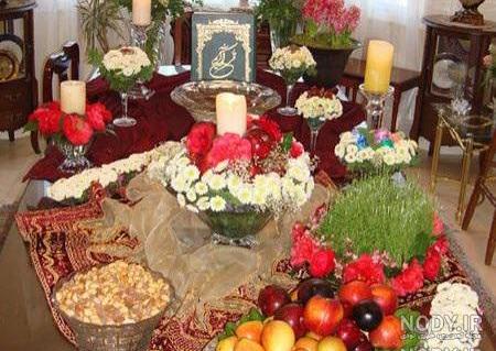 عکس سفره هفت سین فانتزی