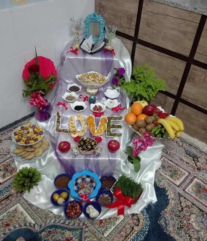 عکس سفره هفت سین موش
