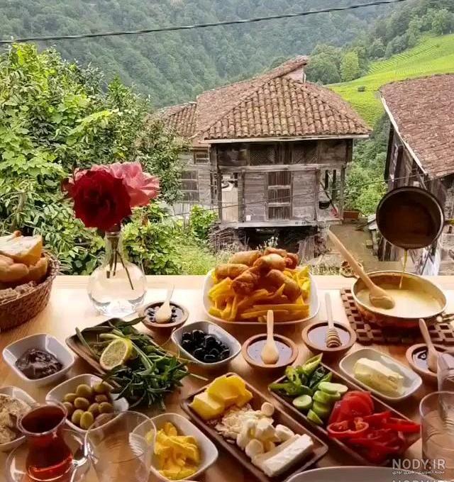 عکس صبحانه خانگی عکس صبحانه خانگی