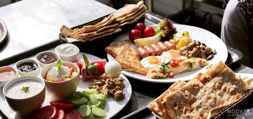 عکس صبحانه لاکچری ایرانی عکس صبحانه لاکچری ایرانی