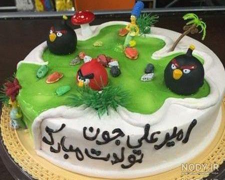عکس کیک تولد امیرحسین جان تولدت مبارک