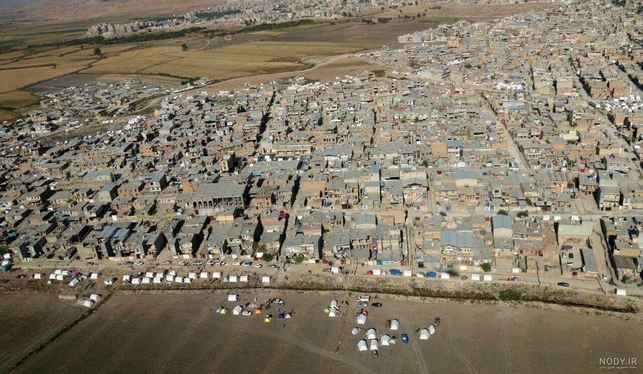نقشه روستاهای سرپل ذهاب