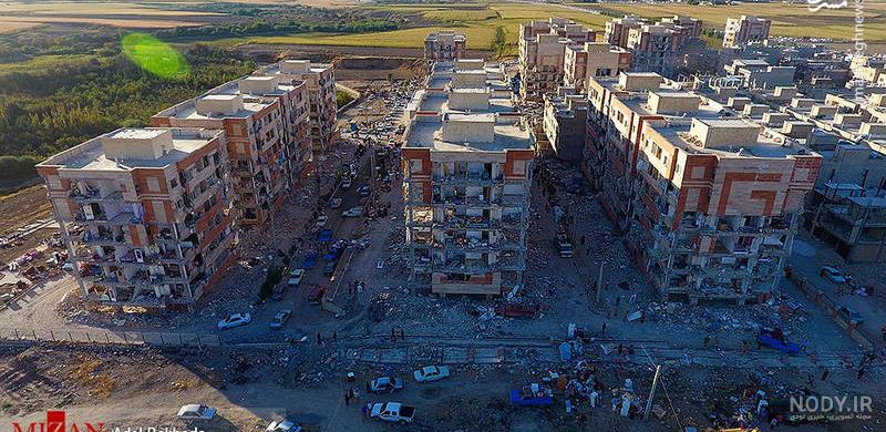 نقشه سرپل ذهاب و روستاهای اطراف