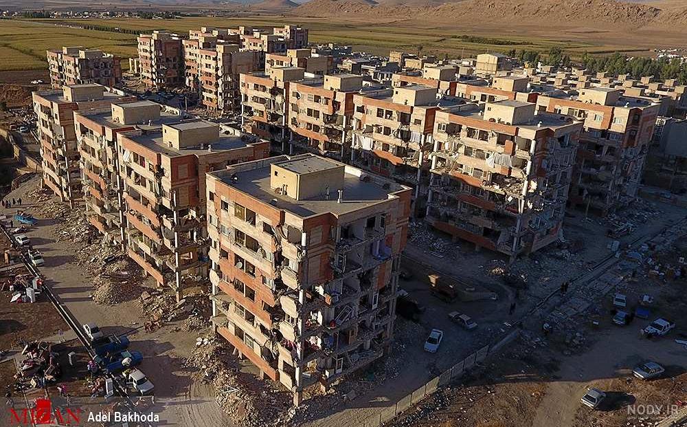 نقشه ماهواره ای سرپل ذهاب
