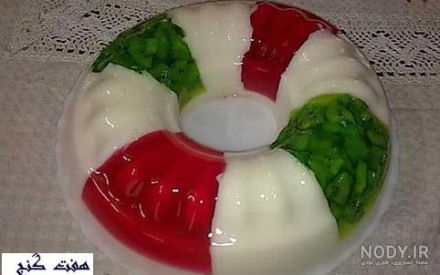 ژله توپی بدون قالب ژله توپی بدون قالب