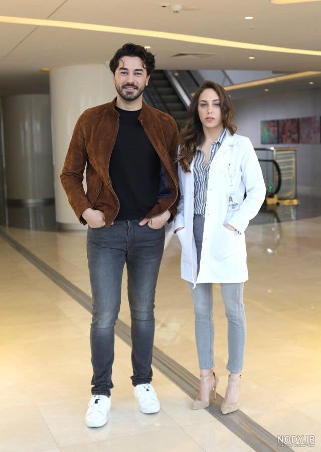 عکس شوهر واقعی ایلول در سریال ضربان قلب