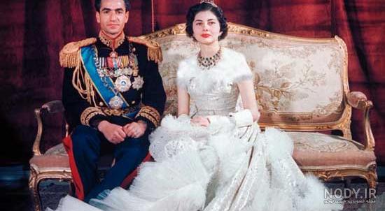 عکس عروسی ثریا پهلوی