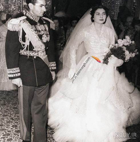 عکسهای عروسی ثریا پهلوی