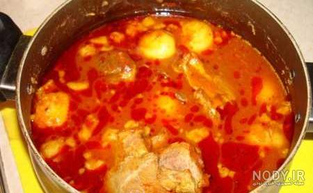 ابگوشت ساده بدون رب ابگوشت ساده بدون رب