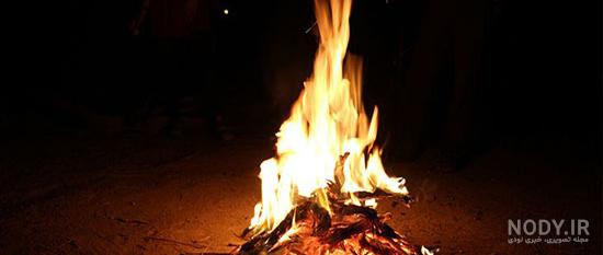 عکس آتش بازی در شب عکس آتش بازی در شب