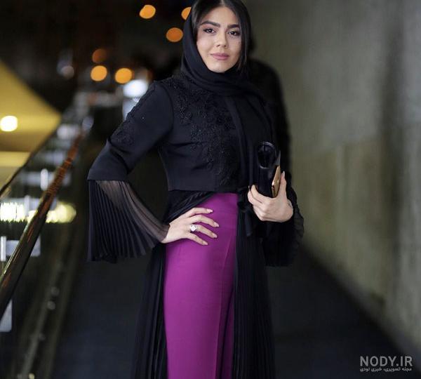 عکس آزاده زارعی بی حجاب