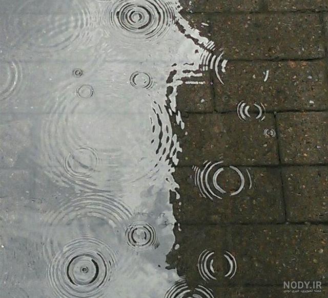 عکس بارش باران متحرک