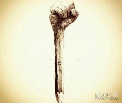عکس سیاه قلم